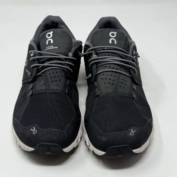 On Cloud 5 Running Shoes Womens 9 Black Mesh Lightweight Sneakers - Picture 4 of 16